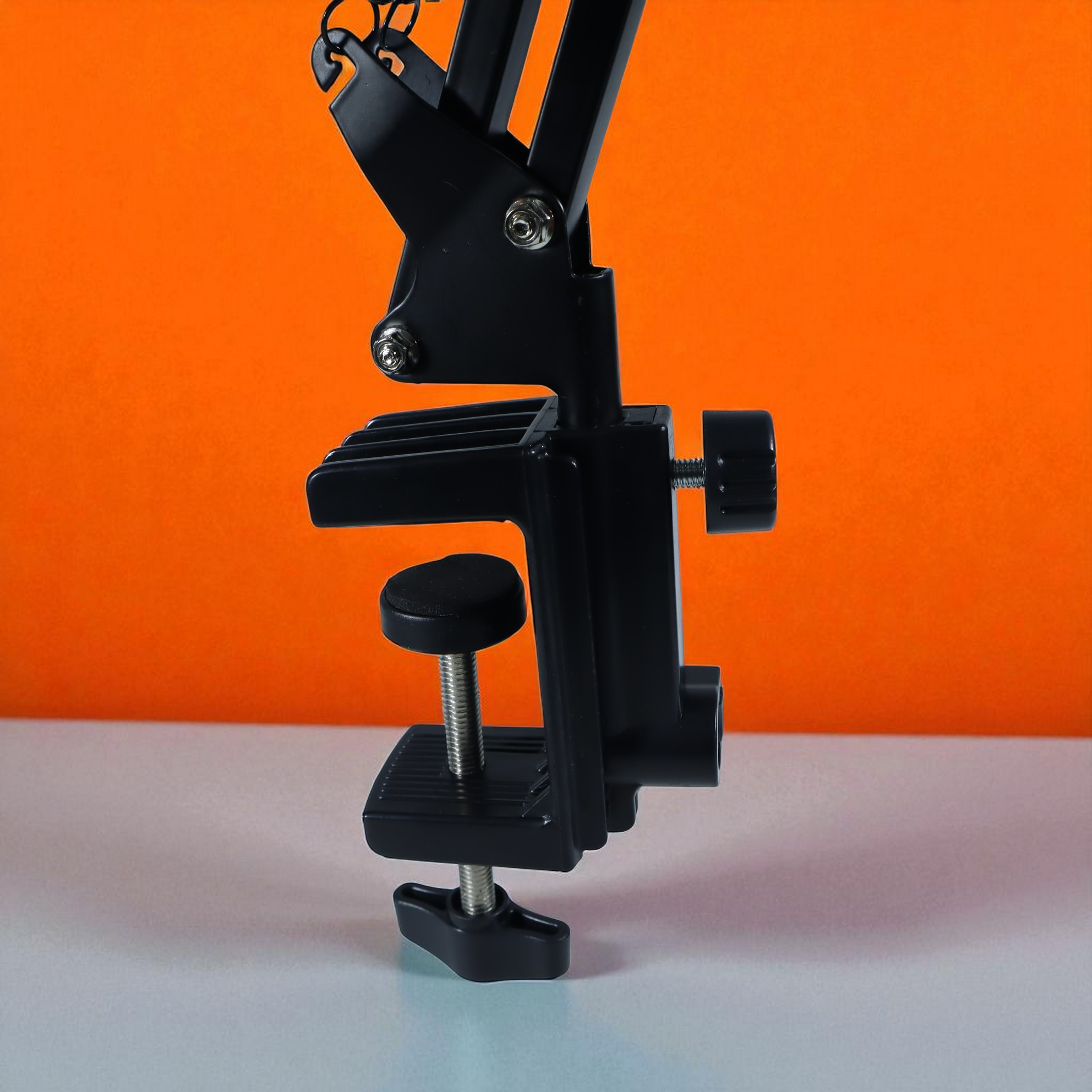 Gambar produk MAMEN Lazypod Holder Tablet Smartphone Stand 360 Rotation Desk Clamp - MM4