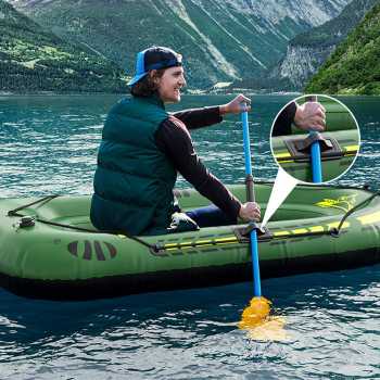 Gambar produk Mobydik Perahu Karet Mancing Inflatable Fishing Boat 2 Person - INU154
