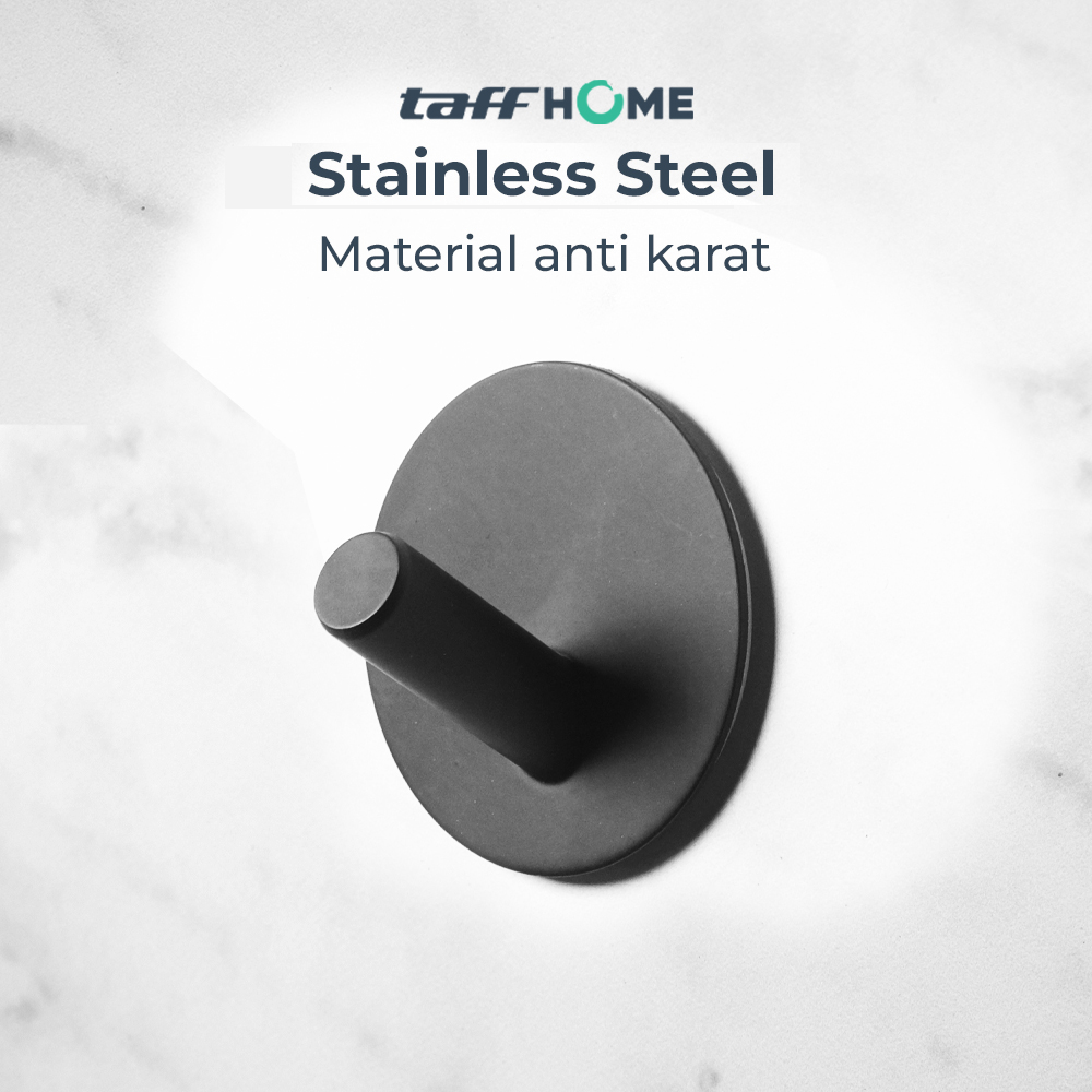 Gambar produk TaffHOME Gantungan Dinding Hook Hanger Stainless Steel 201 - VA7607