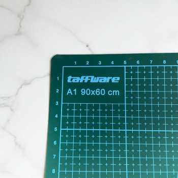 Gambar produk Taffware Working Pad Cutting Mat Alas Potong Papan Kerja A1 90x60cm - QJ4