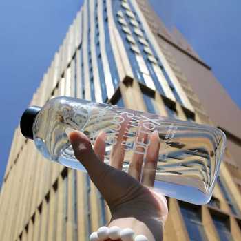 Gambar produk LAMHANDA Botol Minum Plastik Detox Infused Water Bottle BPA Free 1L - QWF236