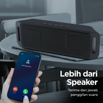 Gambar produk Yinew Speaker Bluetooth Portable Megabass Stereo A2DP 3W - SC-208