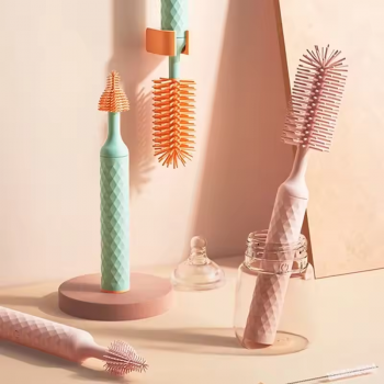 FMA Set Sikat Pembersih Botol Elektrik Silicone Cleaning Brush 1200mAh - FM-SY