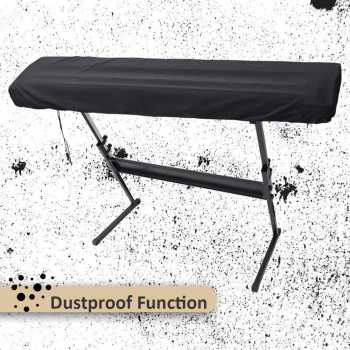 Gambar produk Abbys Cover Piano Keyboard Protector Silver Coated Oxford with 88 Keys - INU30