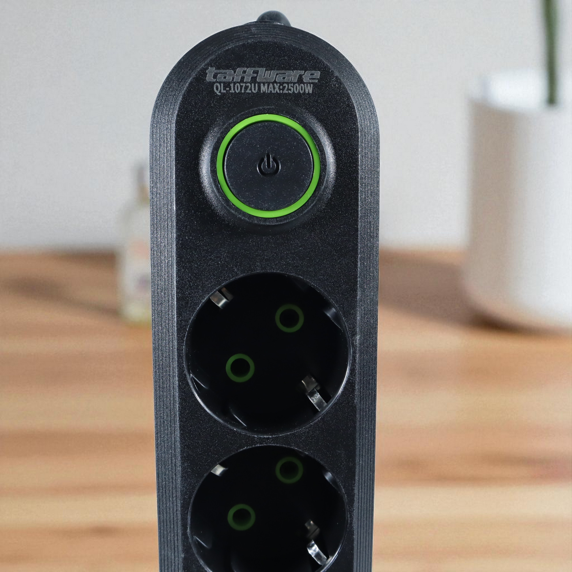 Gambar produk Taffware Stop Kontak USB Port EU Plug 10A 110-250V 2500W 4 Lubang - QL-1071U / QL-1072U