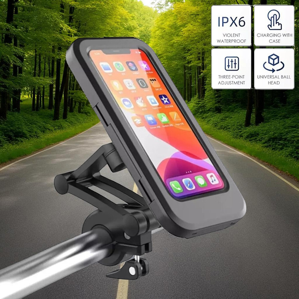 Gambar produk AZM Holder Smartphone Sepeda Adjustable Bicycle Phone Case - CY-N5