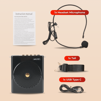 Gambar produk Burt-s Speaker Pinggang Bluetooth Voice Amplifier Wired 3W - S61