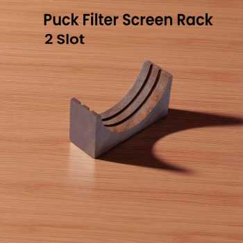 ELPINIS Puck Filter Screen Rak Rack Holder Bracket Wooden Stand - MC001