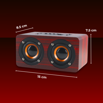 Gambar produk ANSUOFU Desktop Bluetooth Speaker Stereo Subwoofer - W5