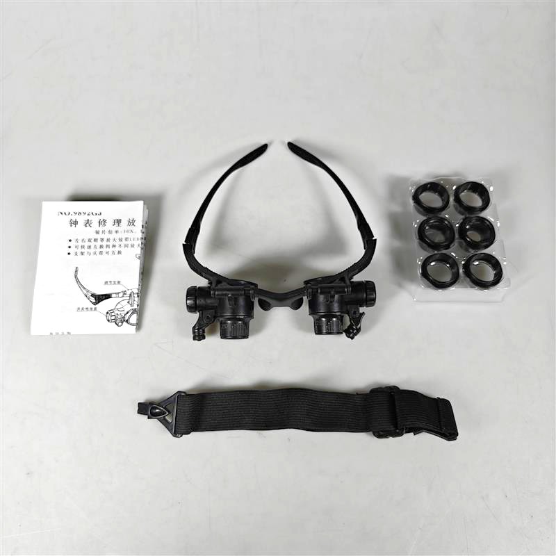 Gambar produk ZEAST Kacamata Pembesar 25x Magnifier dengan 2 LED - 9892GJ