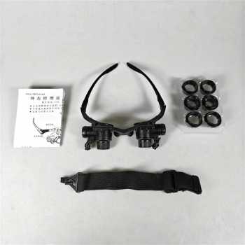 Gambar produk ZEAST Kacamata Pembesar 25x Magnifier dengan 2 LED - 9892GJ