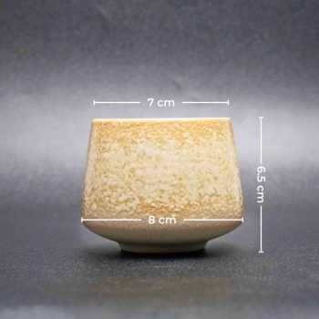Gambar produk FLAMBE Gelas Keramik Kopi Teh Vintage Japanese Style Ceramic Cup 200ml - FB014
