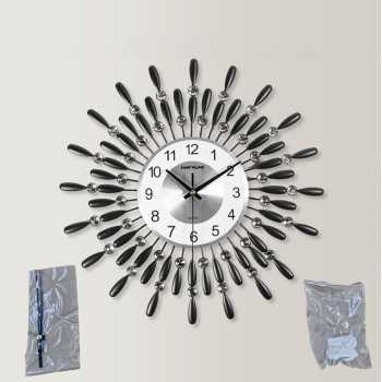 Gambar produk TaffHOME Jam Dinding 3D Quartz Clock Creative Luxury Diamond 38cm - H74