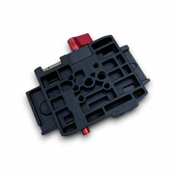 Gambar produk SETTO Adaptor Tripod Quick Release Plate Aluminium 1/4 and 3/8 Inch - P200