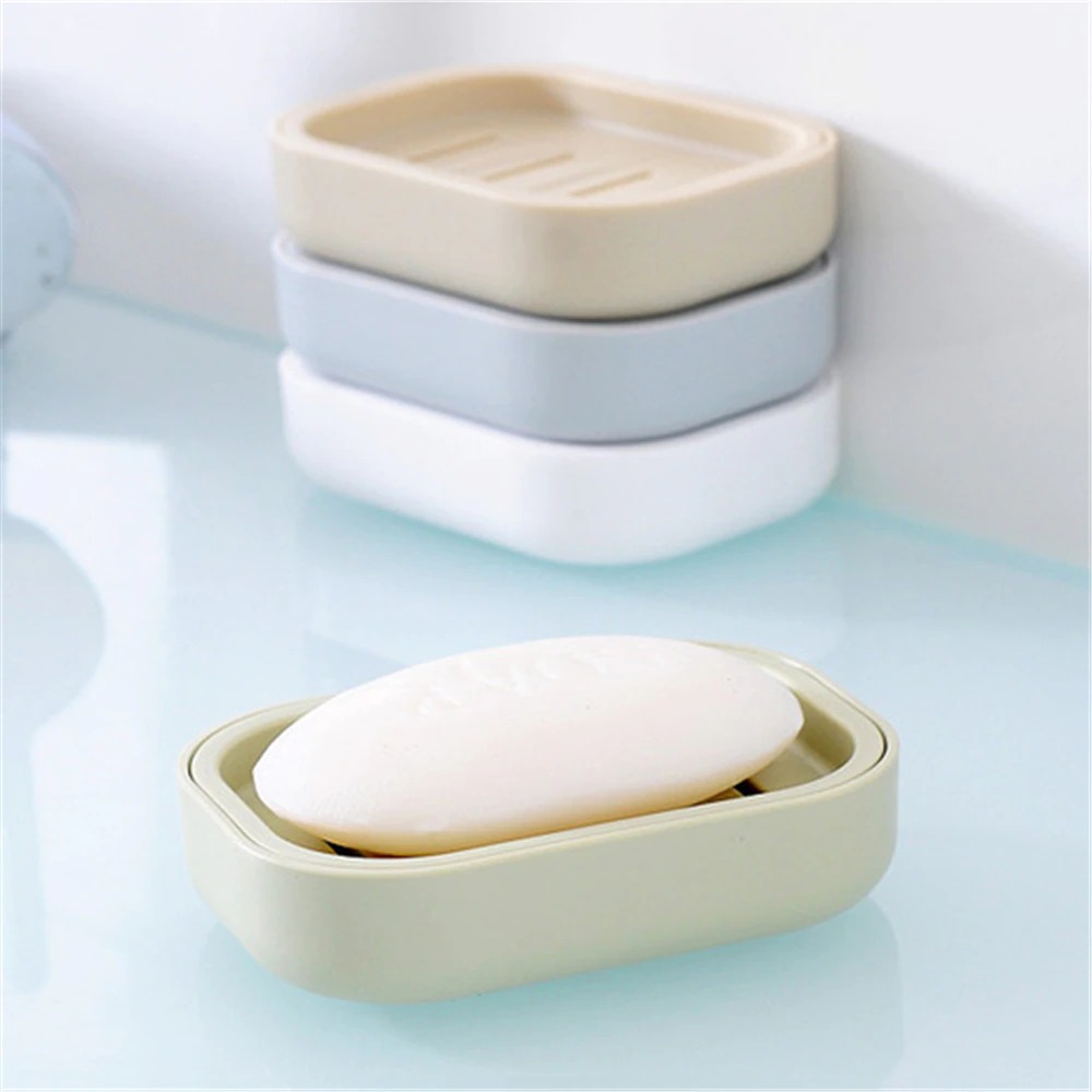 Gambar produk Bio Tempat Sabun Mandi 2 Lapis Container Soap Drain Box - BIZ002