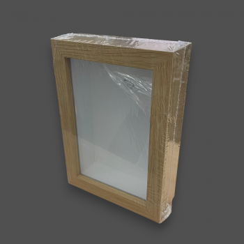 Gambar produk YIXUE Bingkai Foto Ornamen Minimalist Wooden Shadow Box Stand 3D 6 Inch - YE5