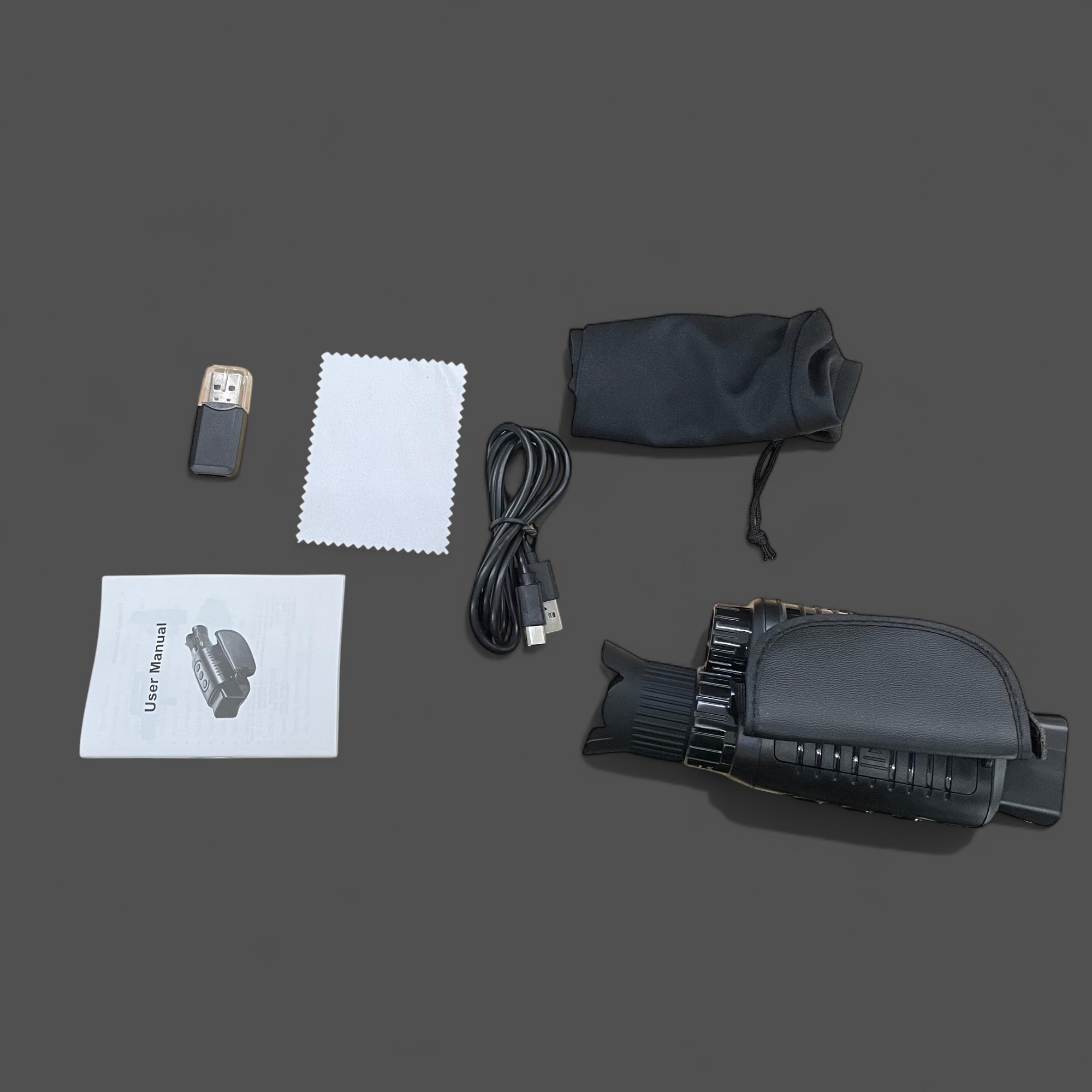 Gambar produk WILDMAN Teropong Monokular Digital Night Vision Infrared 10x 2.5K IP56 - R7