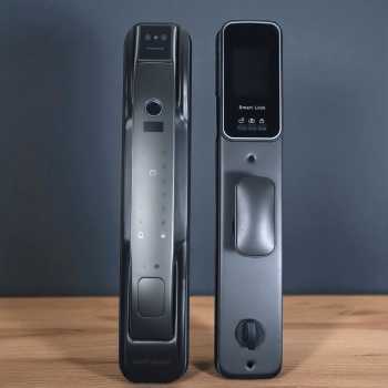 Gambar produk TaffHOME Smart Door Lock Fingerprint 3D Face Recognition Card Eques - YS-3D