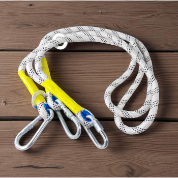 Gambar produk DAQUAN Safety Full Body Harness Five Point Construction Double Hook Tali 3M - S-3M