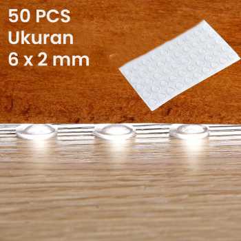 NAIERDI Sticker Silikon Bumper Benturan Pintu Door Stopper 50 PCS - FZL11
