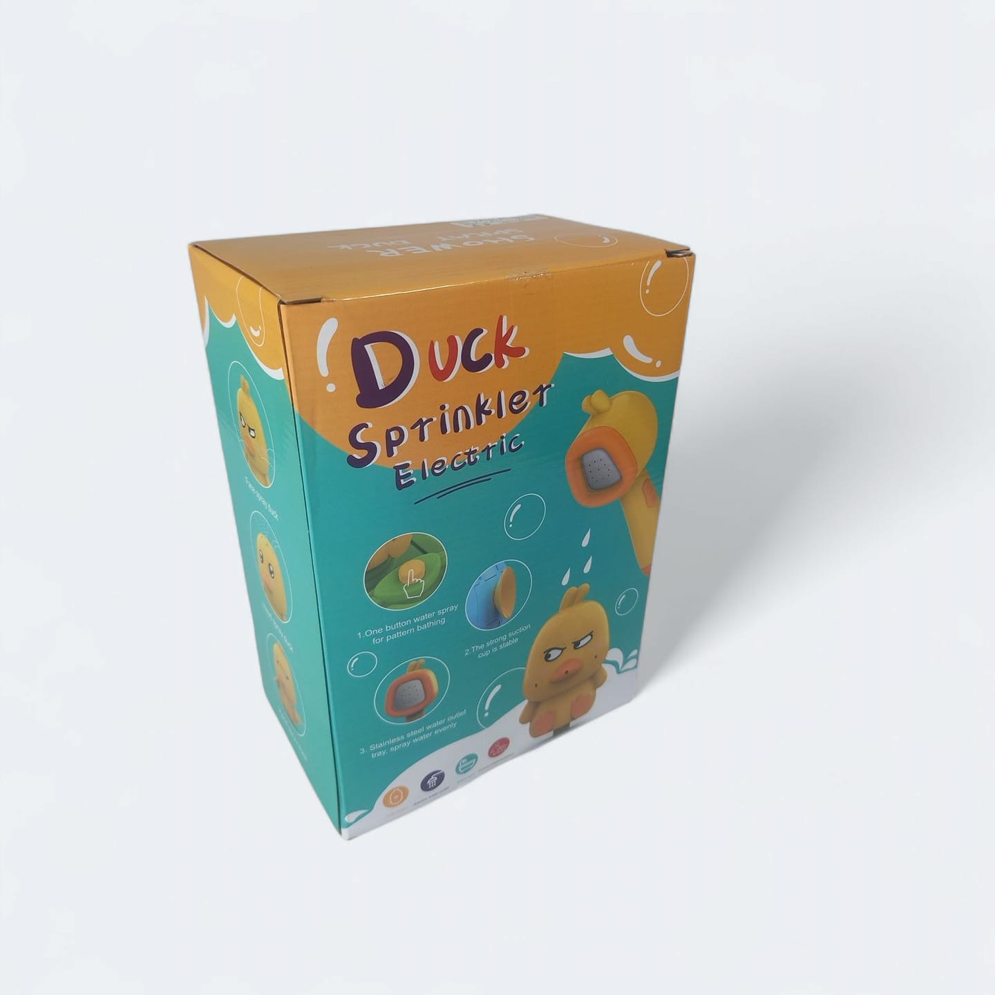Gambar produk BAKA Mainan Mandi Anak Cute Duck Bathtub Boat Toy Water Spray Toddlers - INU132