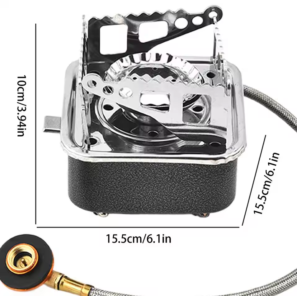 Gambar produk WUKOV Kompor Gas Portable Lipat Outdoor Camping Stove With Pipe - WK01