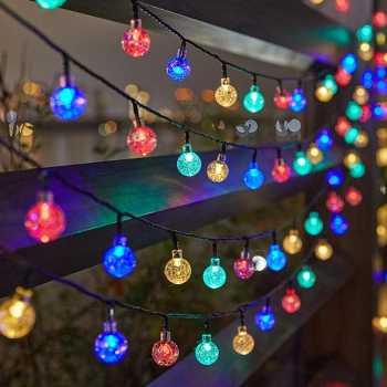 Gambar produk MUFAVA Lampu Hias String Lights Solar Panel 50 LED 7M - S32