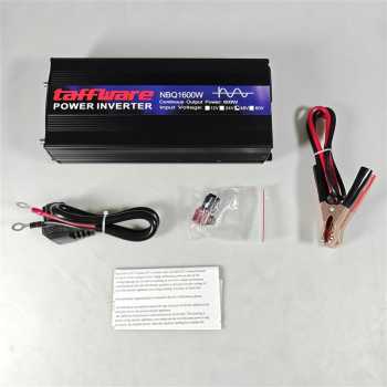 Gambar produk Taffware Power Inverter Mobil Pure Sine Wave AC 220V 1600W DC 48V - NBQ1600W