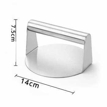 Gambar produk AHOSTO Penekan Daging Hamburger Burger Patty Smasher Meat Press 14cm - AH901