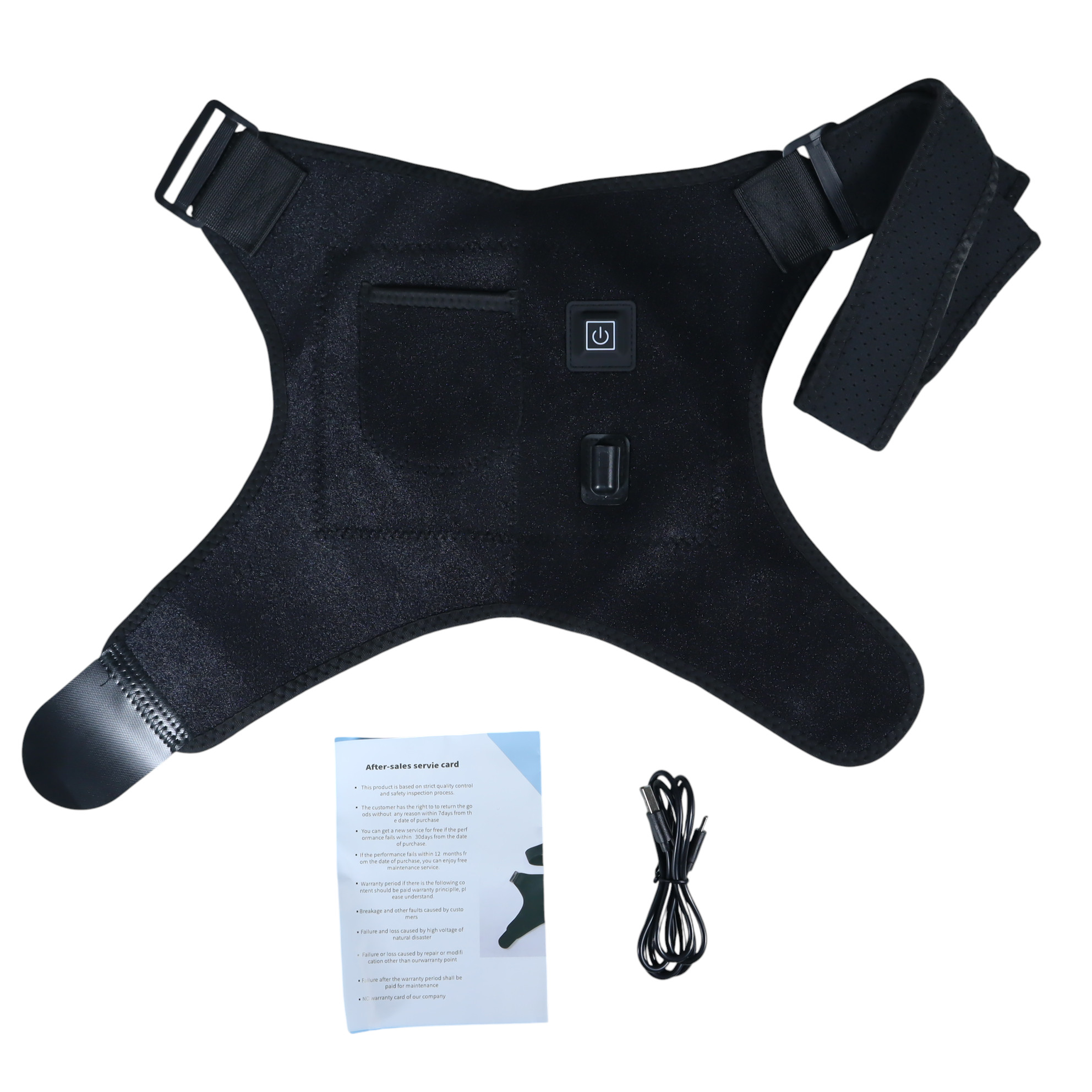 Gambar produk BOOBEAUTY Alat Terapi Bahu Hot Compress Shoulder Brace Pain Relief USB - BB-40