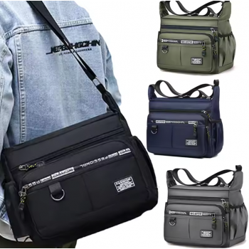 Gambar produk STAYE Tas Selempang Pria Kantor Shoulder Messenger Bag Polyester - ST2