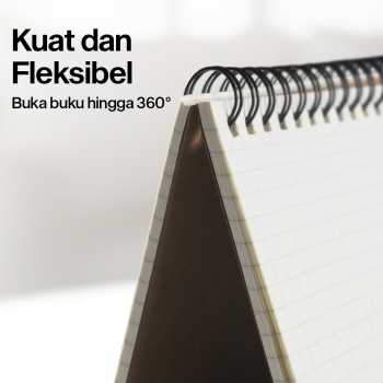 Gambar produk Toddi Buku Jurnal Softcover Notebook Diary 68GSM 100 Halaman Grid - TD6