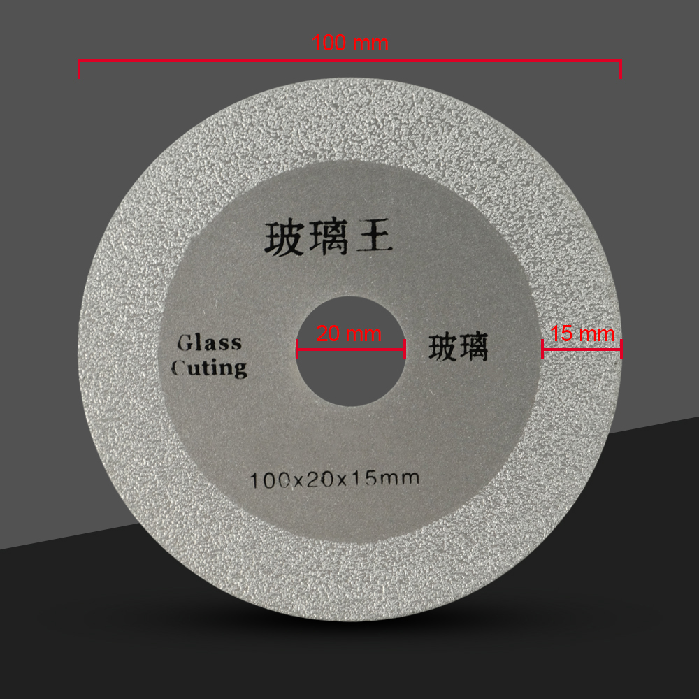 Gambar produk DINGING Mata Gerinda Cakram Diamond Saw Blade Grinding Wheel 100mm - D-10