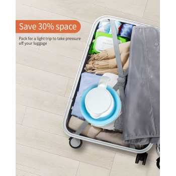 Gambar produk FMA Mini Portable Stainless Steel Folding Travel Kettle 600ml - ZDTW-6