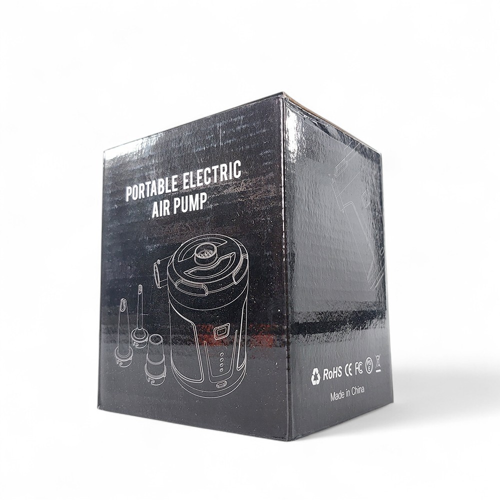 Gambar produk EAFC Pompa Angin Mini Electric Air Pump Potable 5200mAh with 3 Nozzle - AP-05