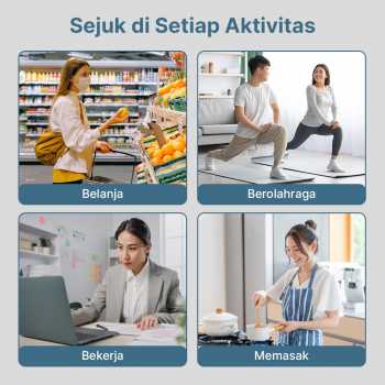 Gambar produk LivingSmart Kipas Angin Portable Genggam USB Mini Cooling Fan 1200mAh - SS-2