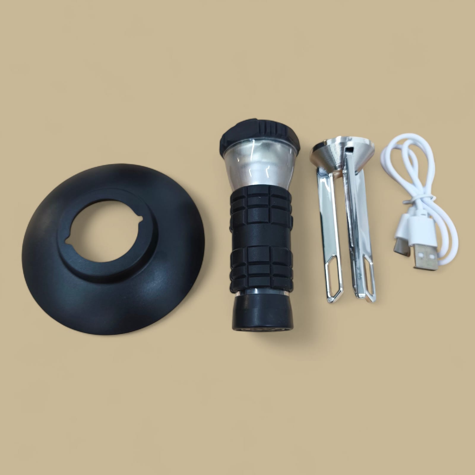 Gambar produk DLC Lampu LED Camping Lantern USB 3 Modes with Tripod - CH-2022