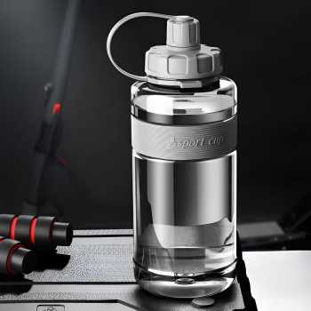 Gambar produk Niehaina Botol Minum Plastik Sport Water Bottle with Straw 2L - HA437