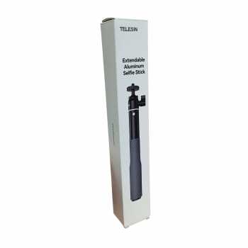 Gambar produk TELESIN Tongsis Monopod Selfie Stick 654mm for GoPro and Smartphone - WSS-001