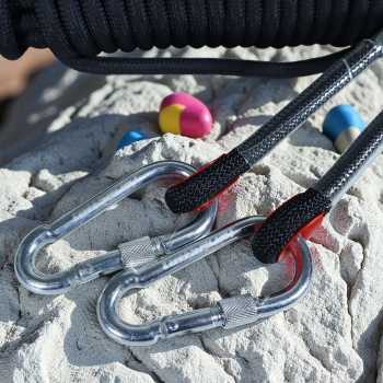 Gambar produk TaffSPORT Tali Panjat Tebing Climbing Rope Outdoor Darurat 12mm 10M - HW13