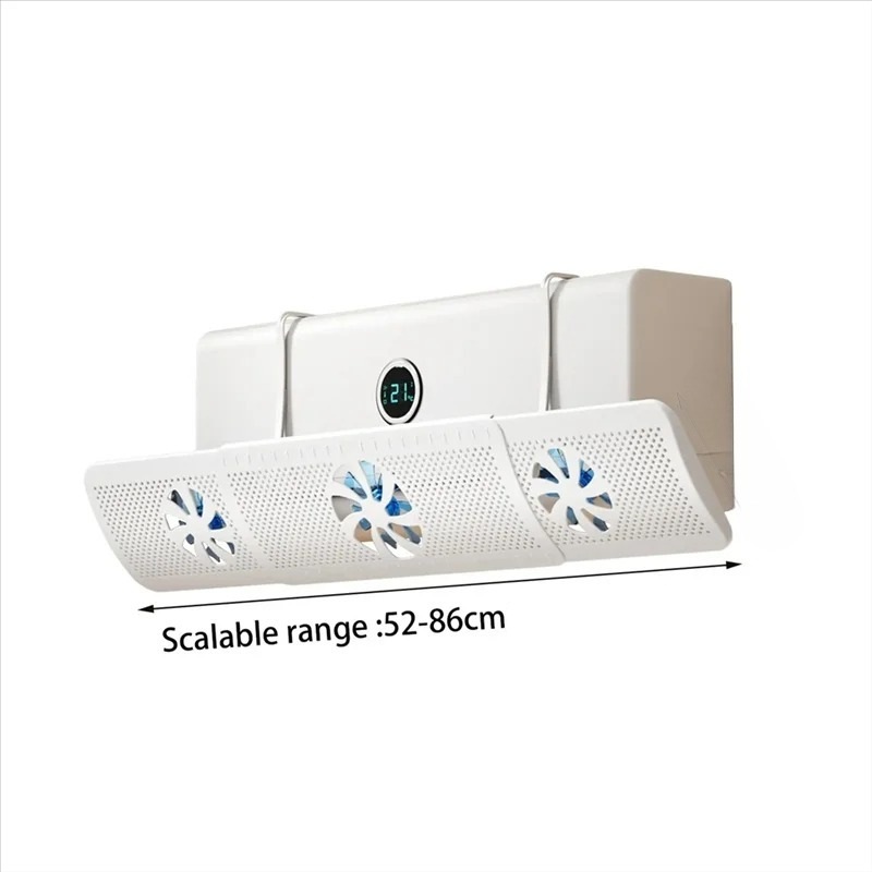Gambar produk COOLIT Cover Angin Seven Leaf AC Adjustable Air Conditioner Windshield - COOL03
