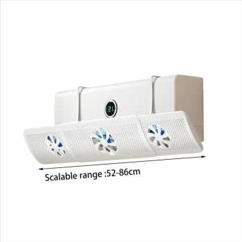 Gambar produk COOLIT Cover Angin Seven Leaf AC Adjustable Air Conditioner Windshield - COOL03