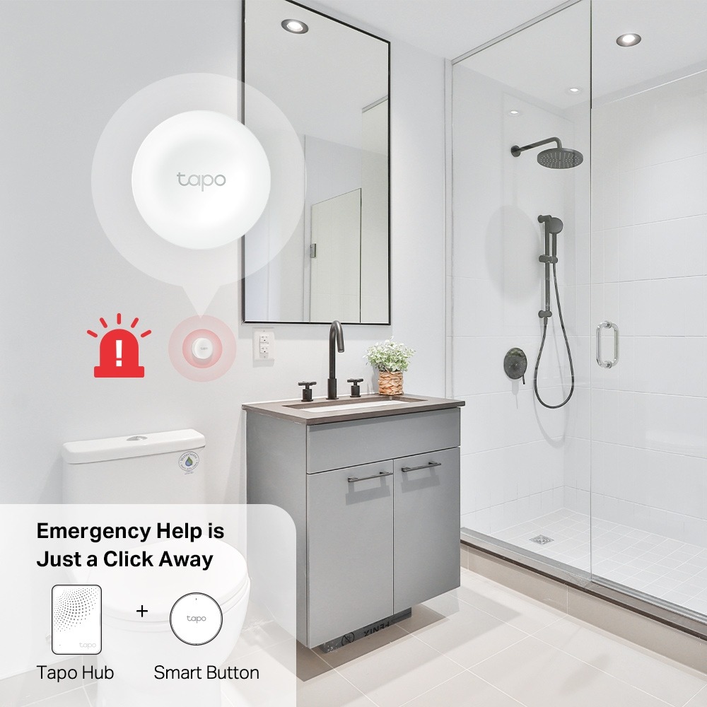 Gambar produk Tp-Link Smart Button Control One Click Alarm - Tapo S200B
