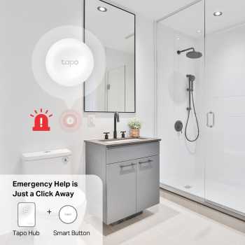 Gambar produk Tp-Link Smart Button Control One Click Alarm - Tapo S200B