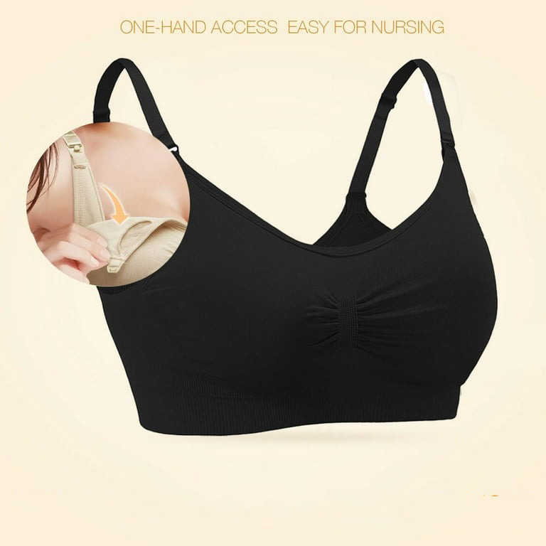 Gambar produk Beauforme Bra Menyusui Hamil Nursing Tanpa Kawat Busa Seamless L - BFY8