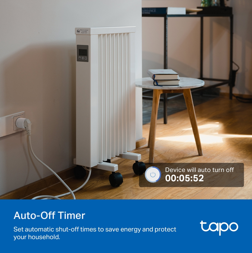 Gambar produk TP-link Tapo Mini Smart Wi-Fi Socket Energy Monitoring 1PCS - P115