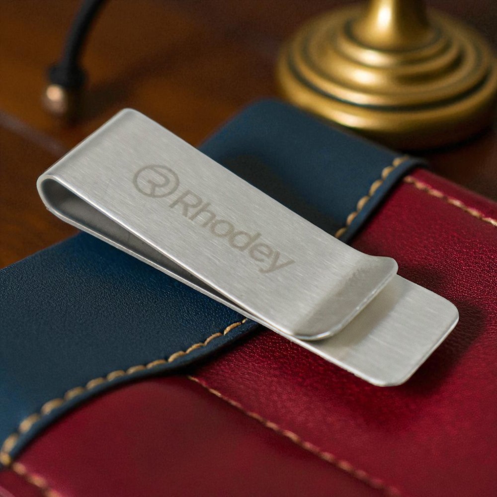 Gambar produk Rhodey Dompet Klip Uang Kertas Stainless Steel - HHYF