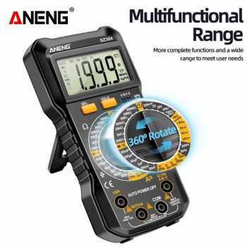Gambar produk ANENG Digital Multimeter AC/DC Voltage Ohm Tester - SZ304
