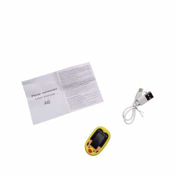 Gambar produk TaffOmicron Fingertip Pulse Oximeter Alat Ukur Saturasi Oksigen Darah - A6
