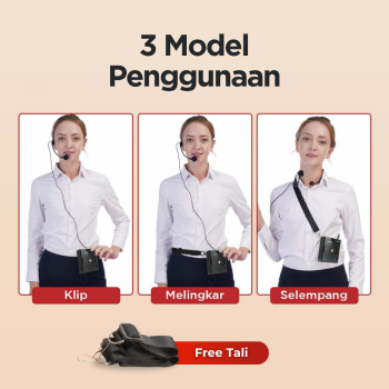 Gambar produk Burt-s Speaker Pinggang Bluetooth Voice Amplifier Wired 3W - S61